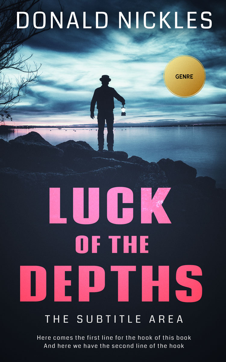 2D view of Blossom #14202 - Premade Mystery & Thriller & Suspense Book Cover