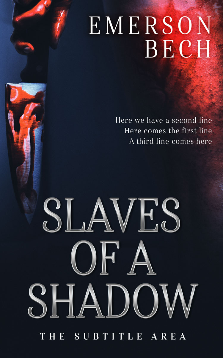 2D view of Premade Mystery & Thriller & Suspense Book Cover - Cinder