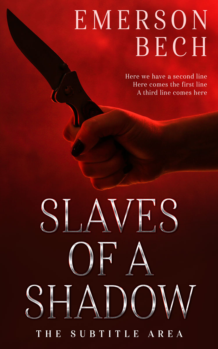 2D view of Rebel #14210 - Premade Mystery & Thriller & Suspense Book Cover