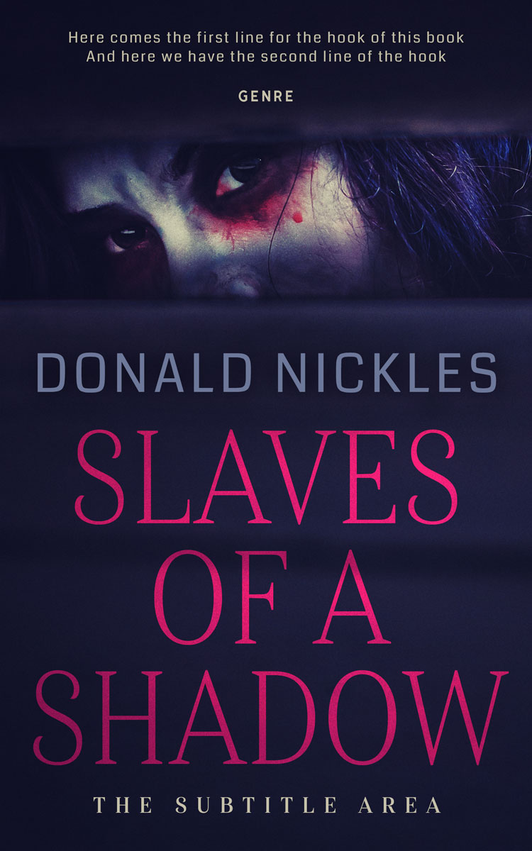 2D view of Mirage #14216 - Premade Horror Book Cover