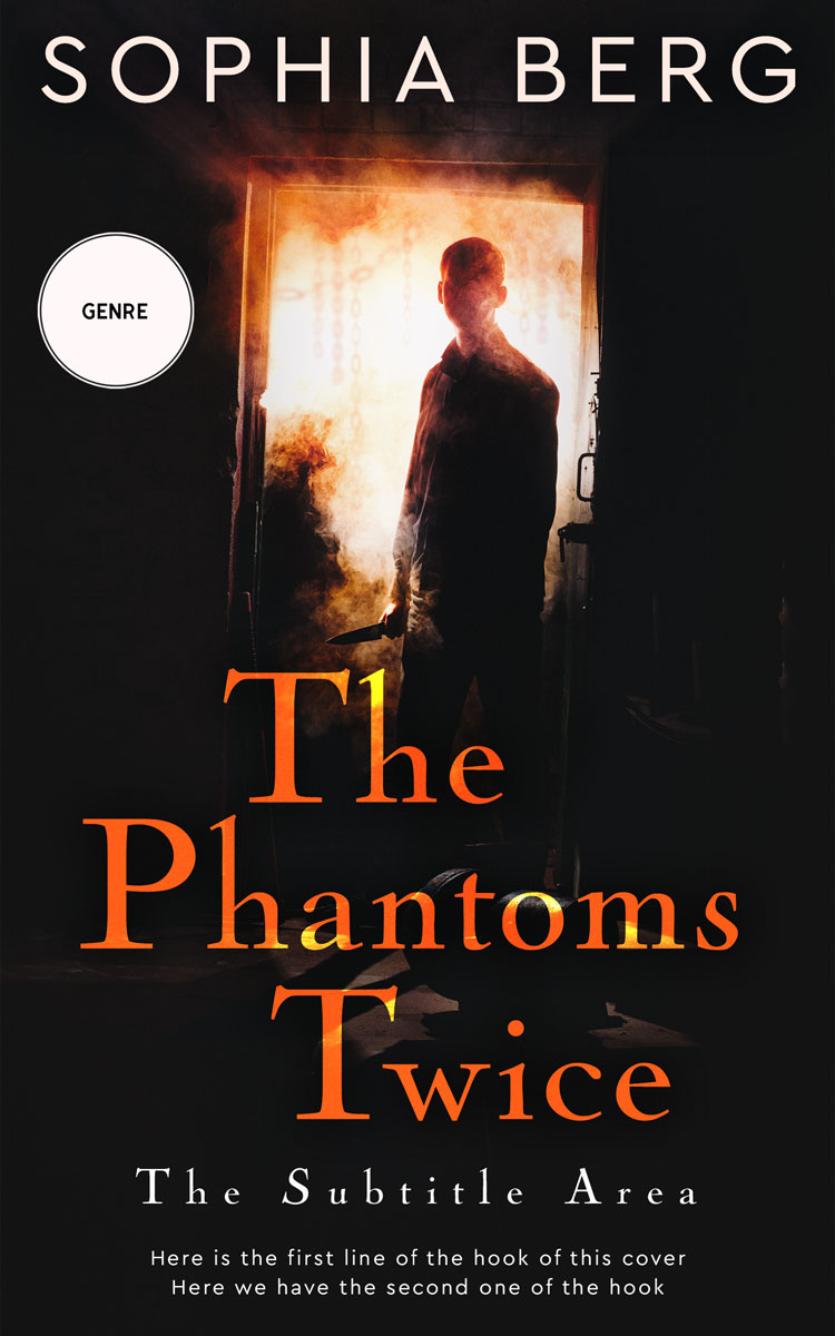 2D view of Gold Sand #14224 - Premade Horror Book Cover