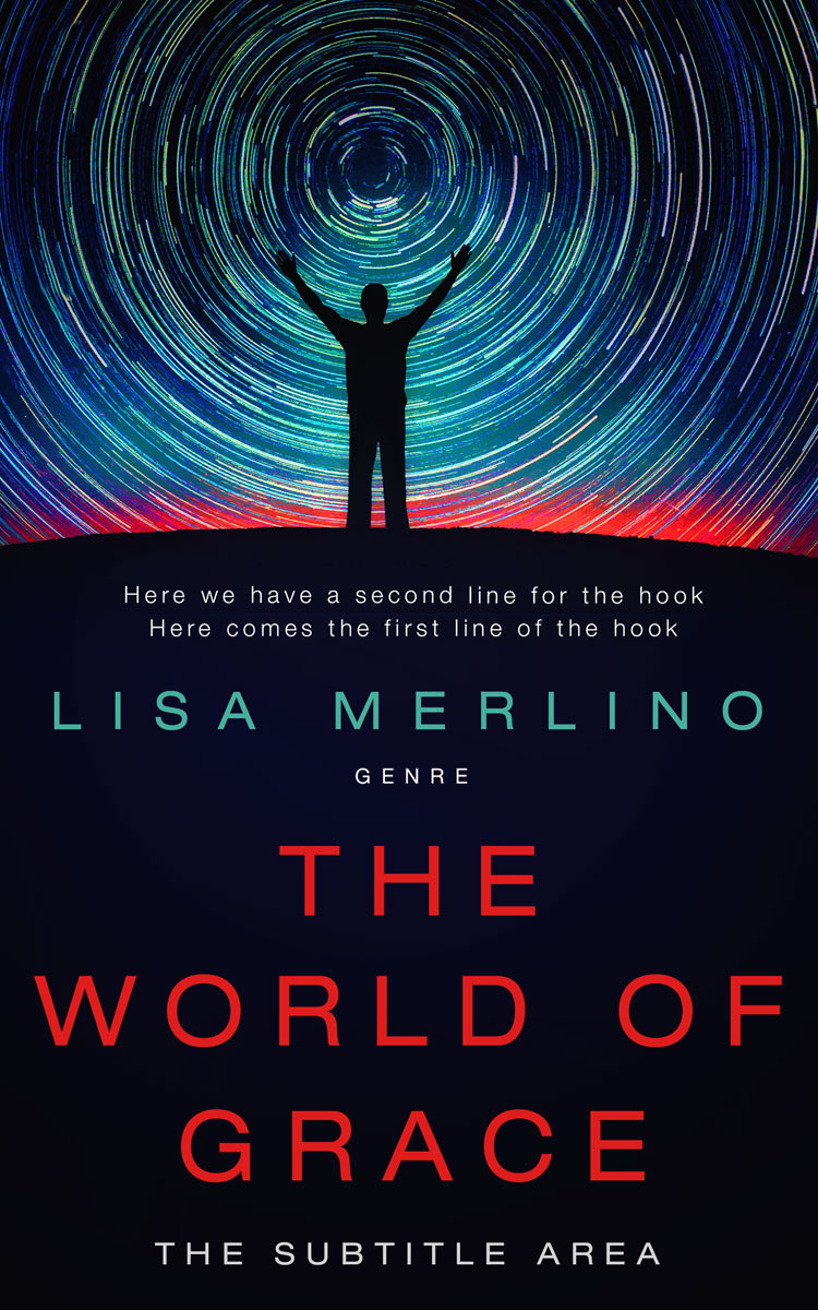 2D view of Premade Religion & Spirituality Book Cover - Ebony