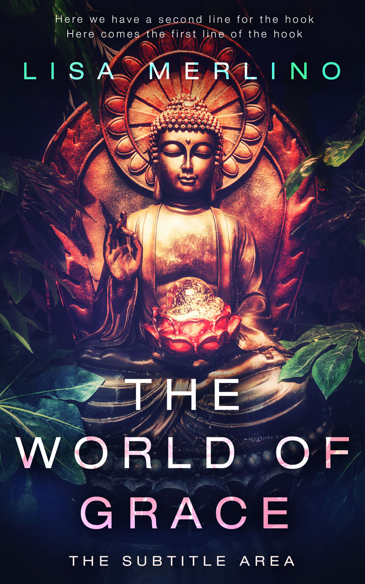 2D view of Premade Religion & Spirituality Book Cover - Mirage