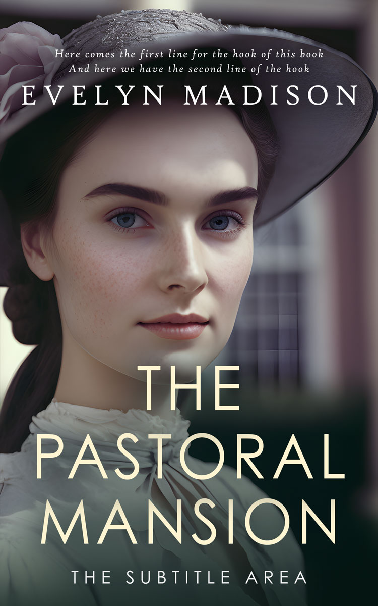 2D view of Premade Historical Book Cover - Tuna