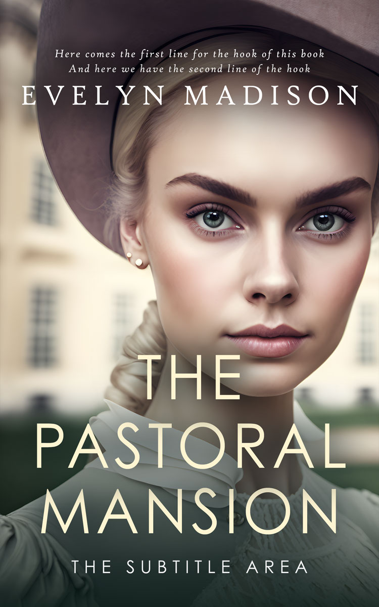 2D view of Masala #14284 - Premade Historical Book Cover