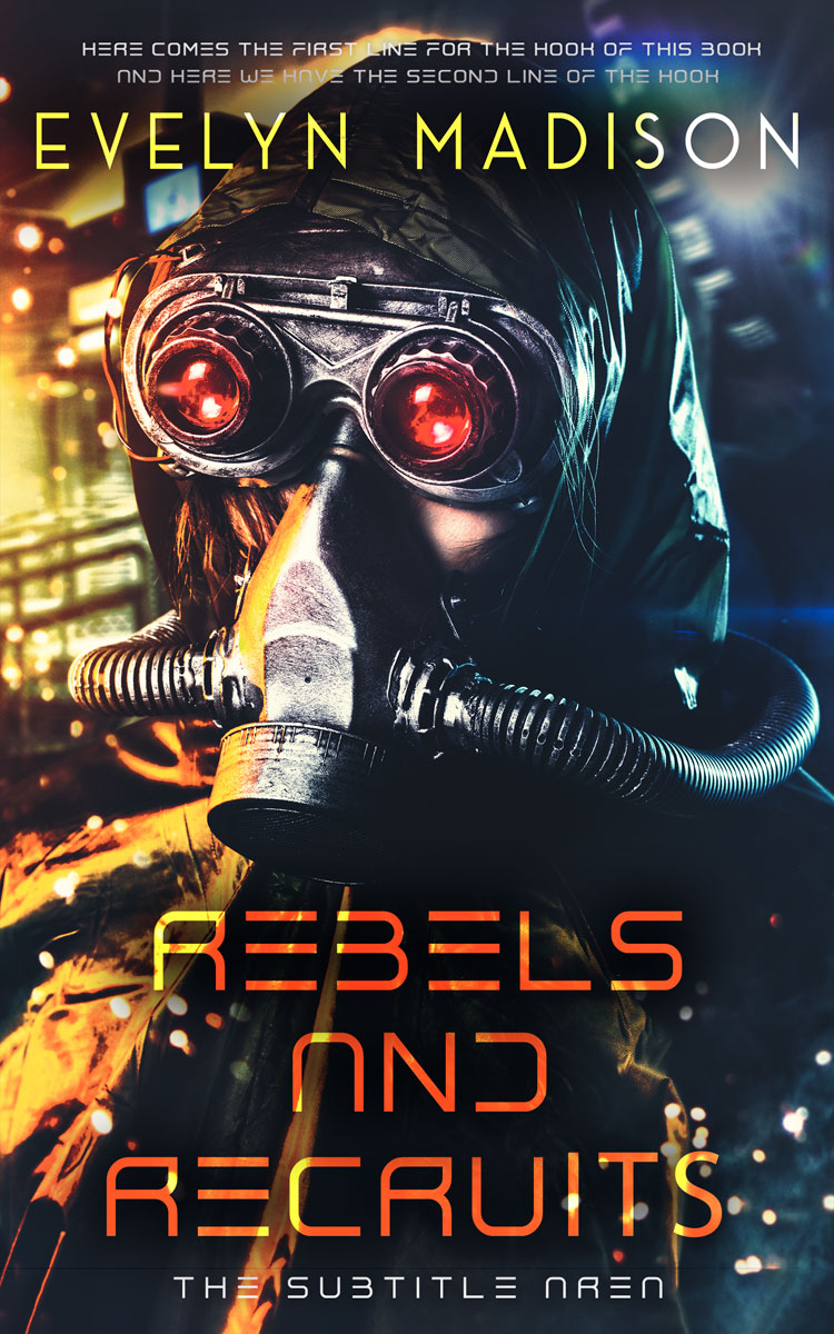 2D view of Shark #14309 - Premade Apocalyptica Book Cover