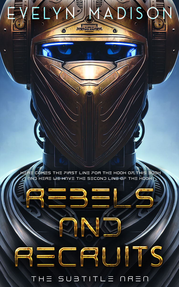 2D view of Eagle #14313 - Premade Apocalyptica Book Cover