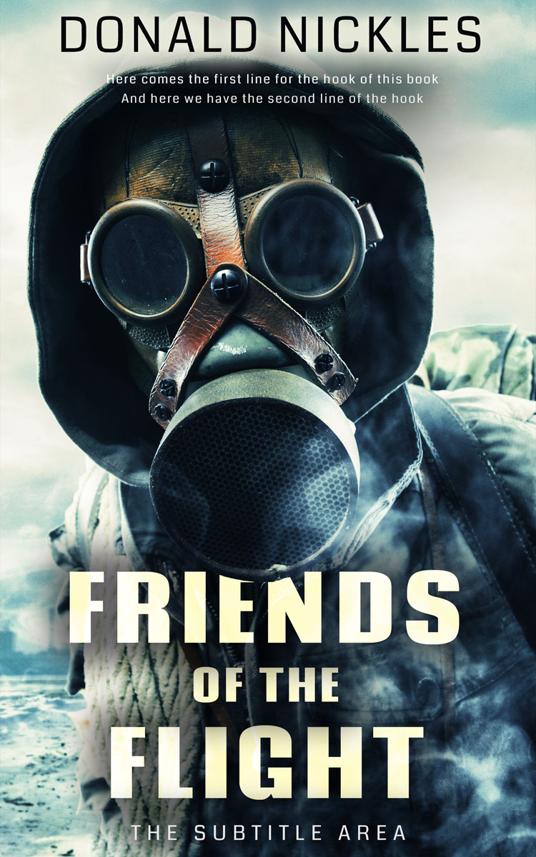 2D view of Ebony Clay #14317 - Premade Apocalyptica Book Cover