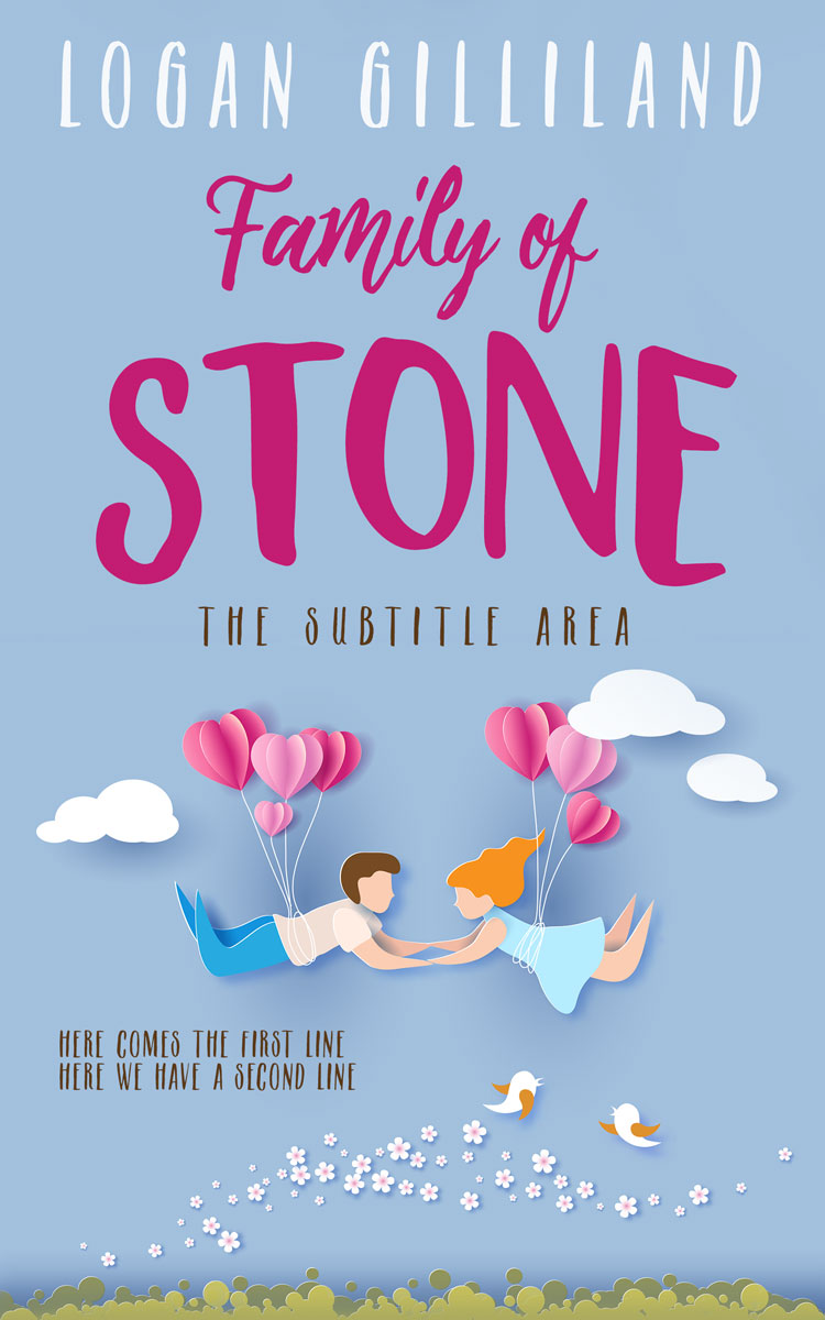 2D view of Pigeon Post #14364 - Premade Romance Book Cover