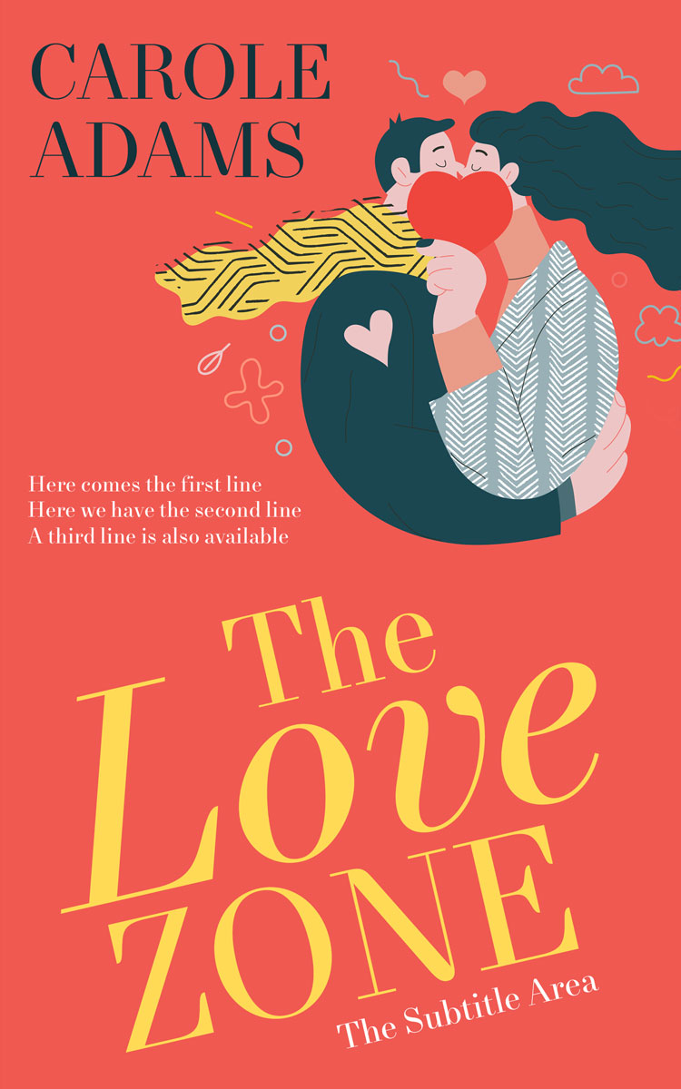 2D view of Carnation #14401 - Premade Romance Book Cover