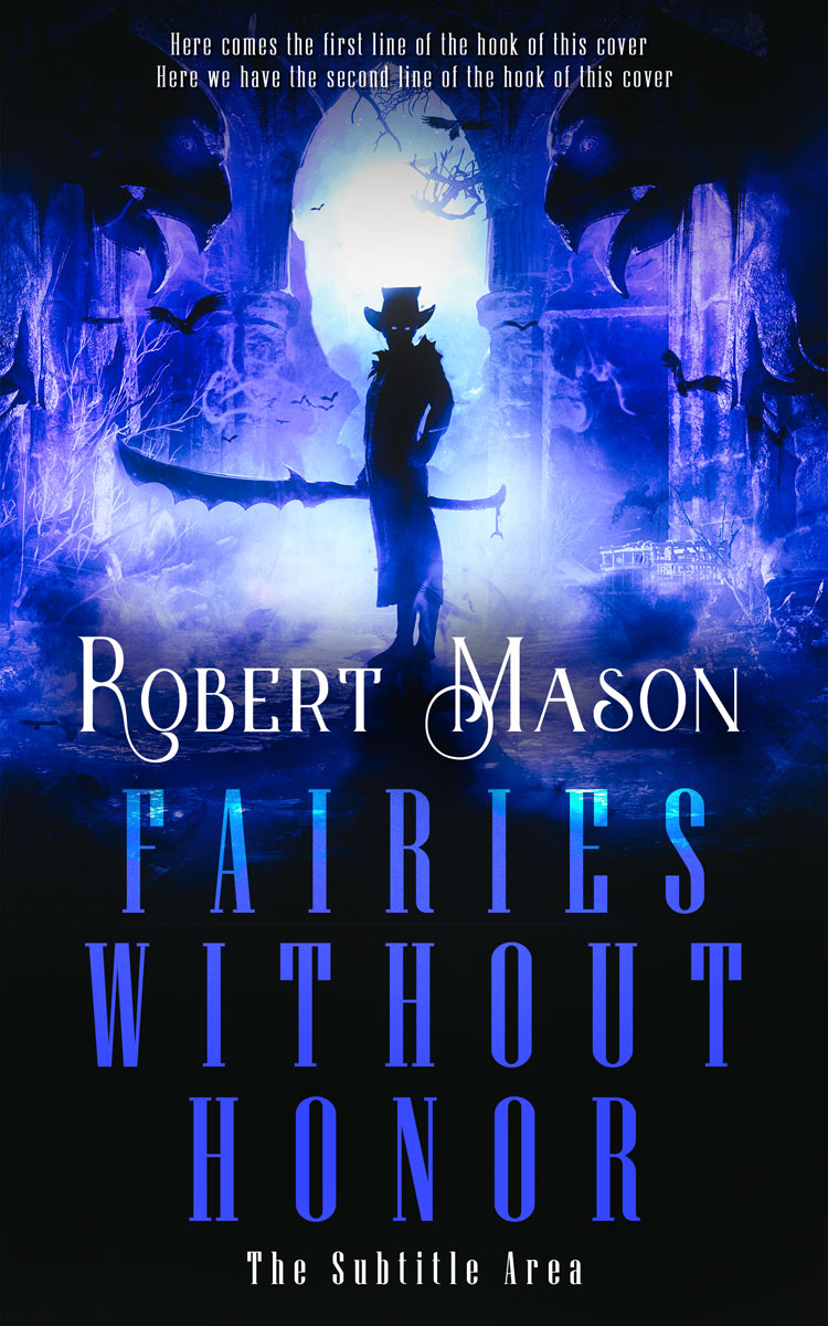 2D view of Perano #14485 - Premade Fantasy Book Cover