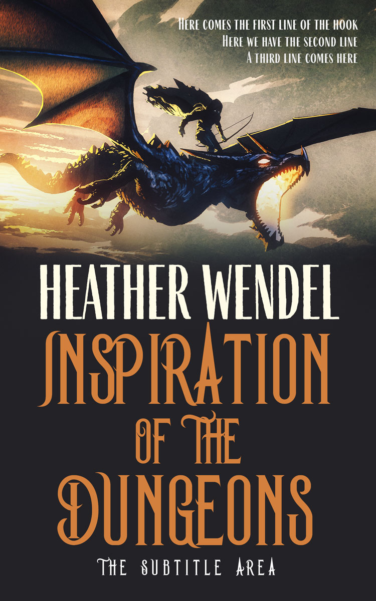 2D view of Dune #14498 - Premade Fantasy Book Cover