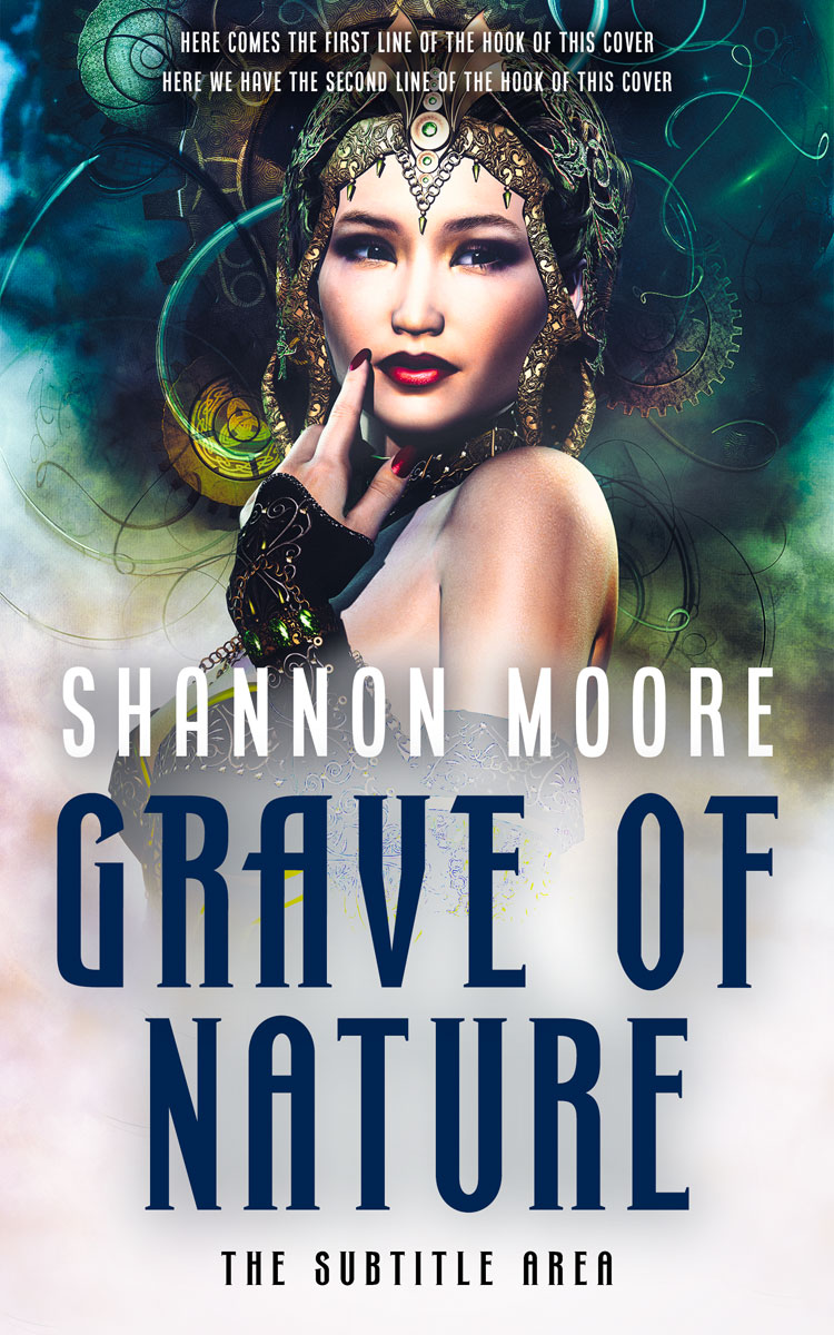 2D view of Big Stone #14535 - Premade Fantasy Book Cover