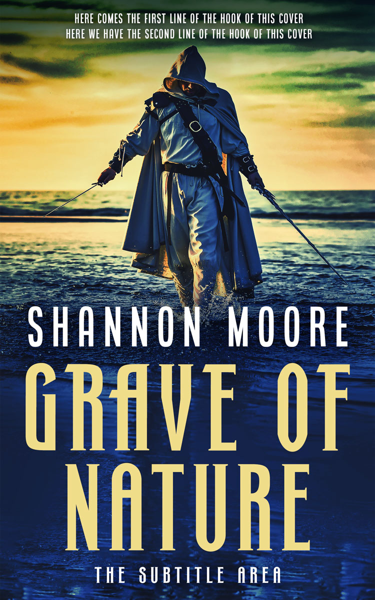 2D view of Cloud Burst #14551 - Premade Fantasy Book Cover