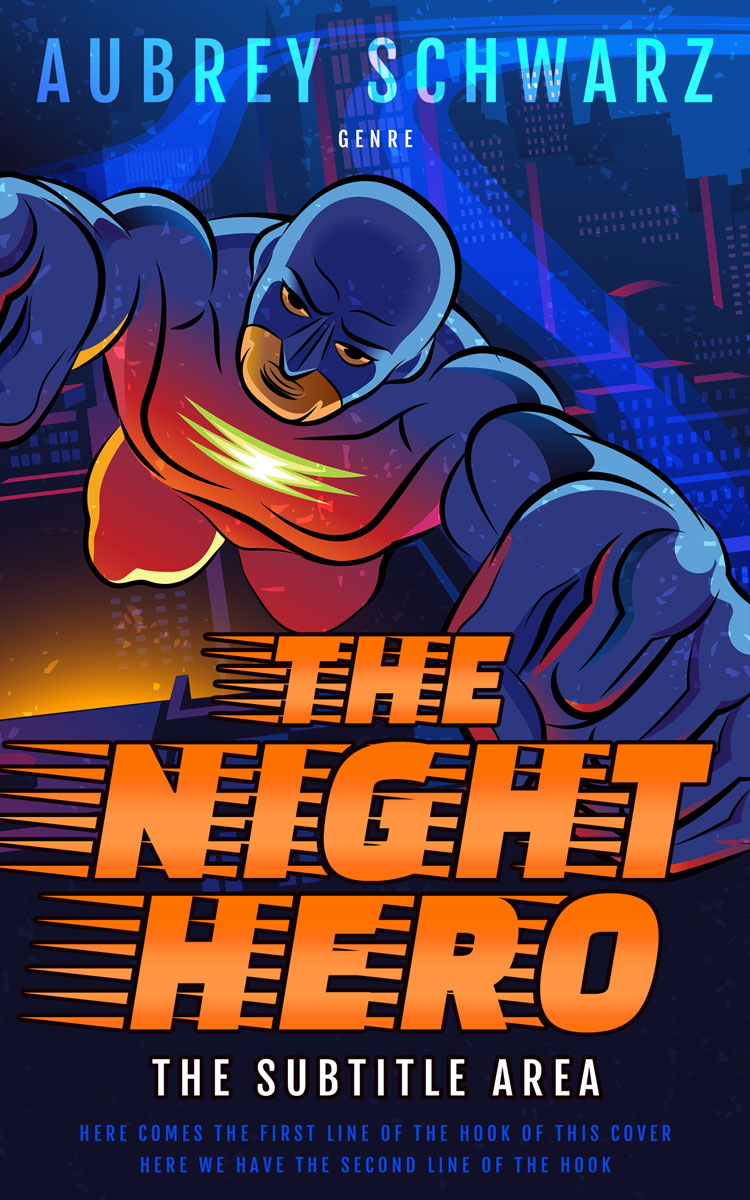 2D view of Zest #14565 - Premade Science Fiction Book Cover