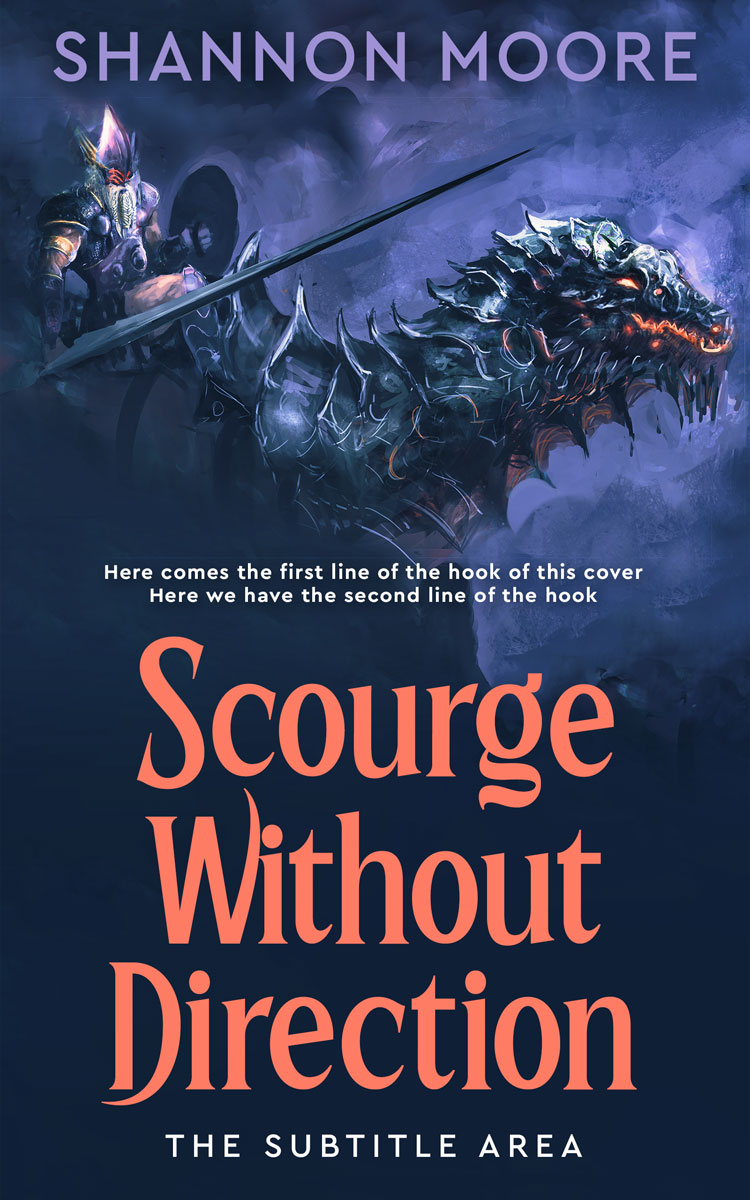 2D view of Premade Fantasy Book Cover - Big Stone