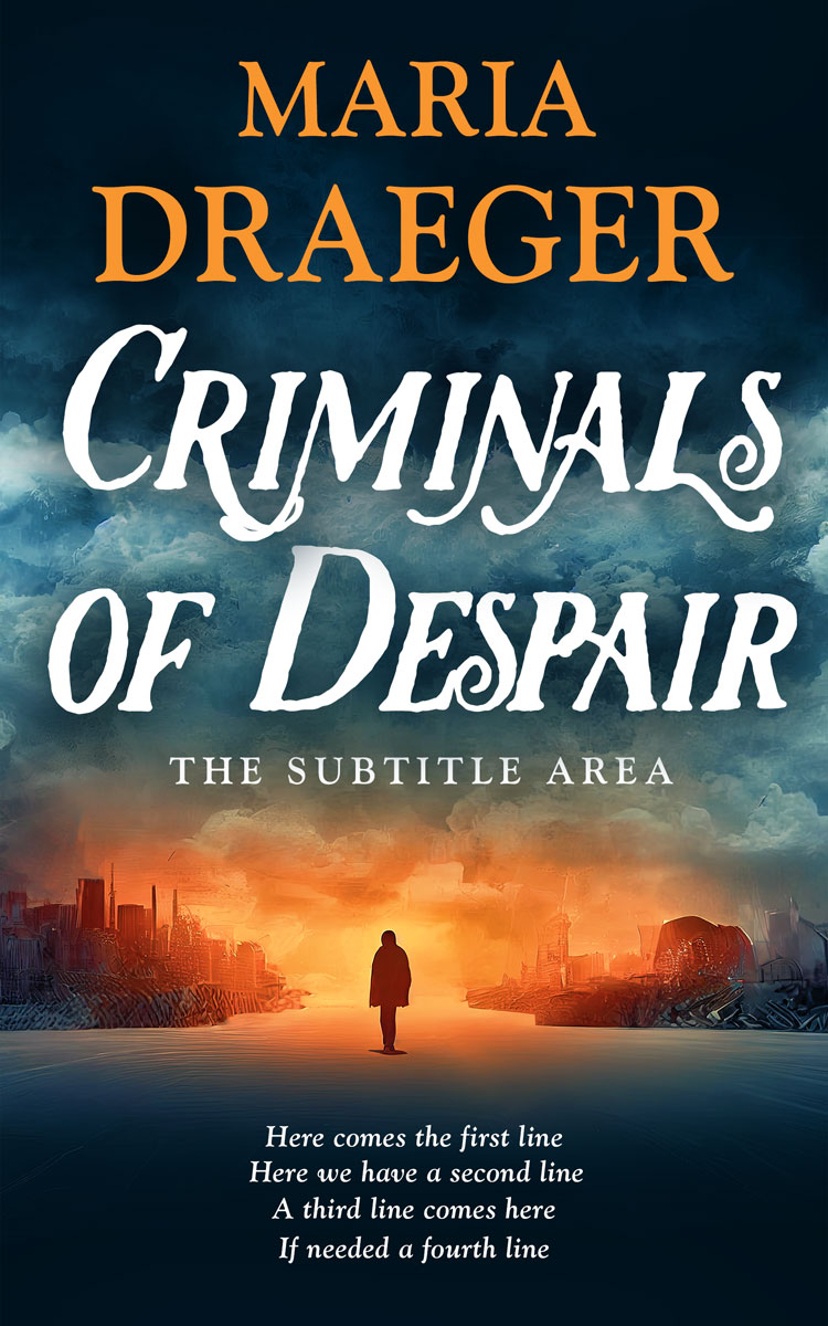 2D view of Mirage #14594 - Premade Apocalyptica Book Cover | BookCoverZone