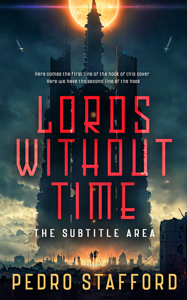 2D view of Mirage #14617 - Premade Apocalyptica Book Cover