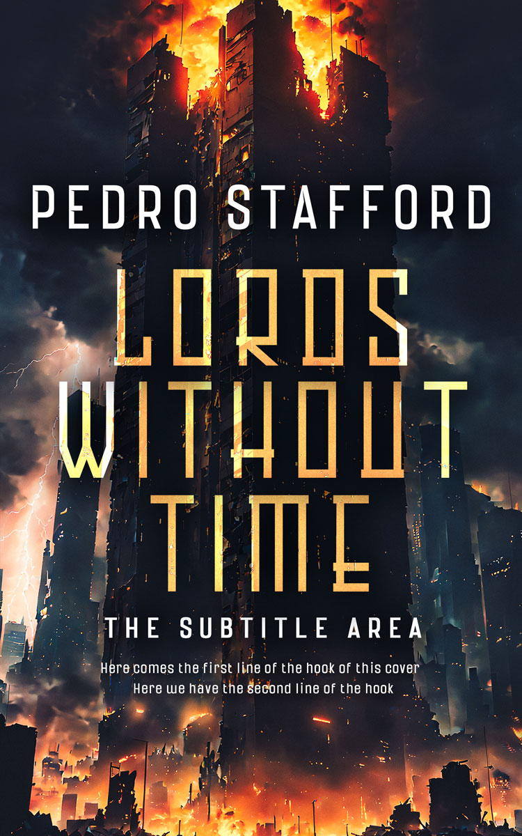 2D view of Shark #14618 - Premade Apocalyptica Book Cover