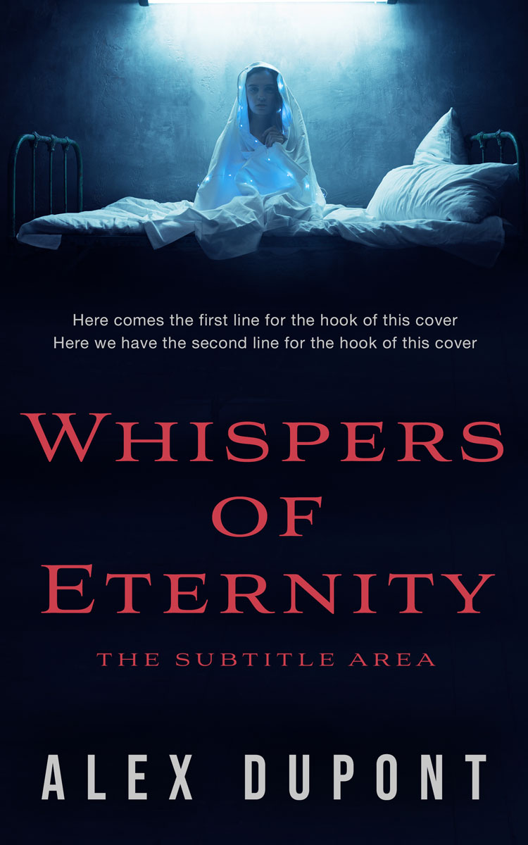 2D view of Black Pearl #14630 - Premade Horror Book Cover