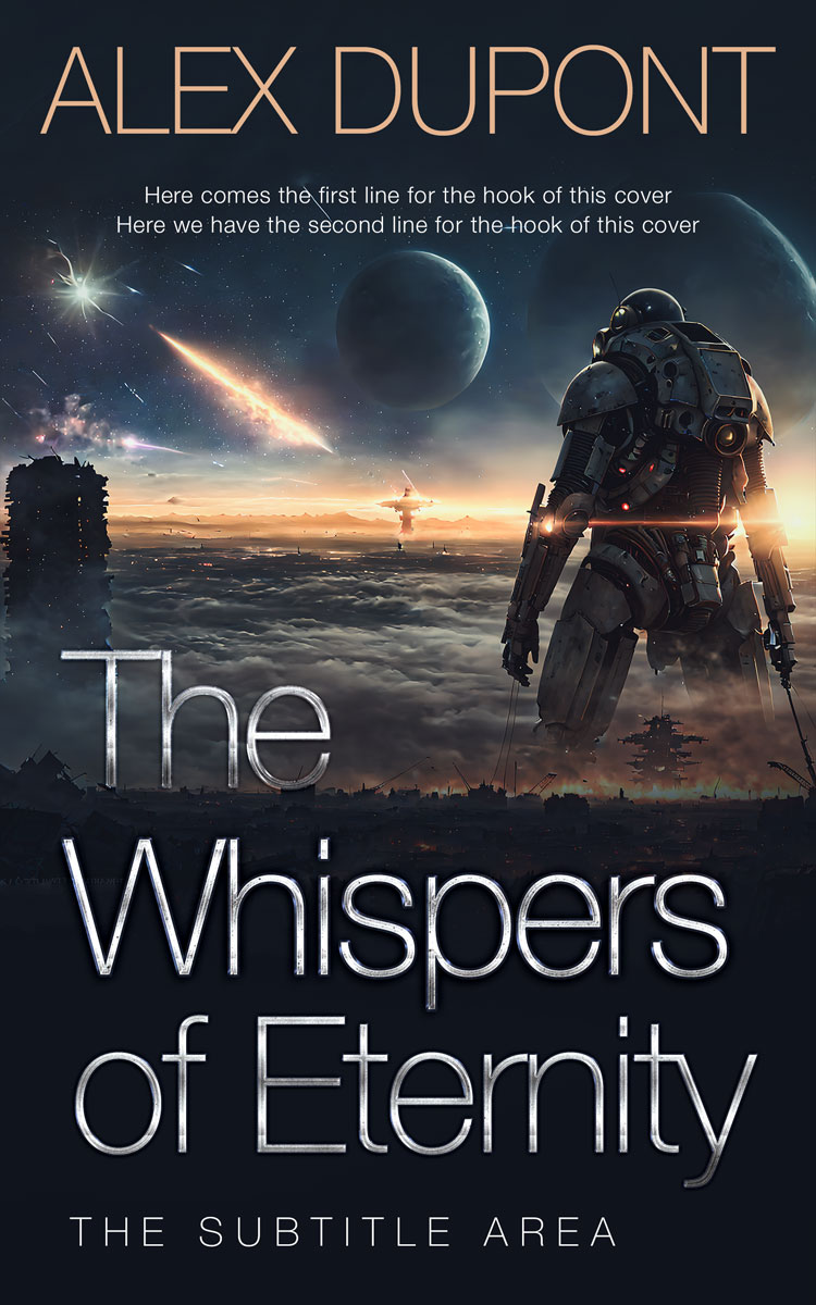 2D view of Shark #14644 - Premade Apocalyptica Book Cover