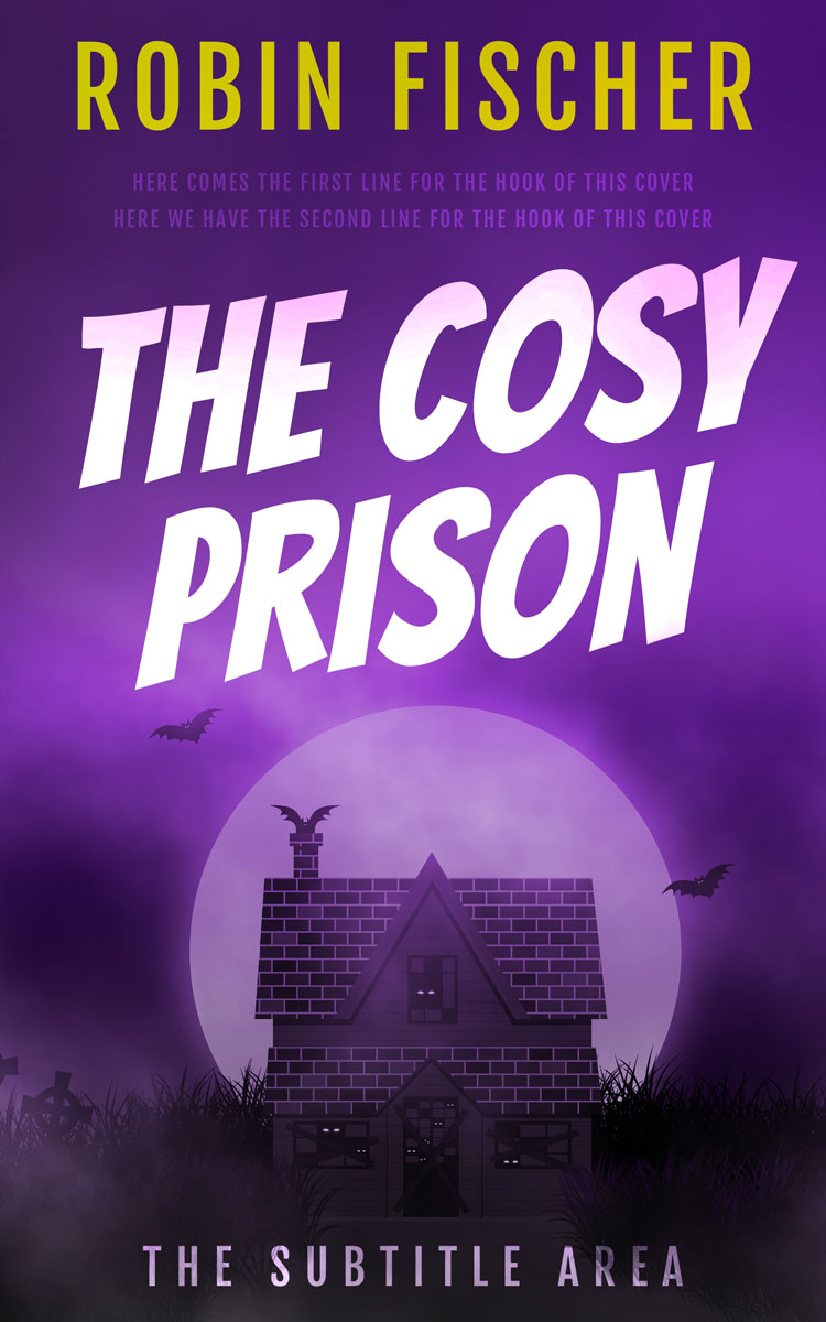 2D view of Honey Flower #14663 - Premade Horror Book Cover