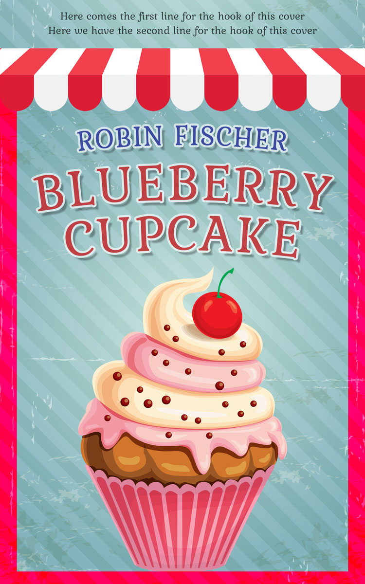 2D view of Shadow Green #14664 - Premade Chick Lit Book Cover