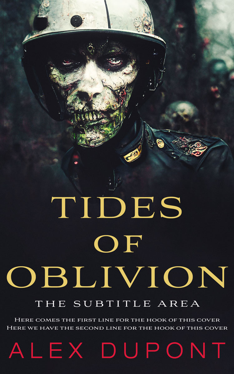 2D view of Shark #14677 - Premade Apocalyptica Book Cover