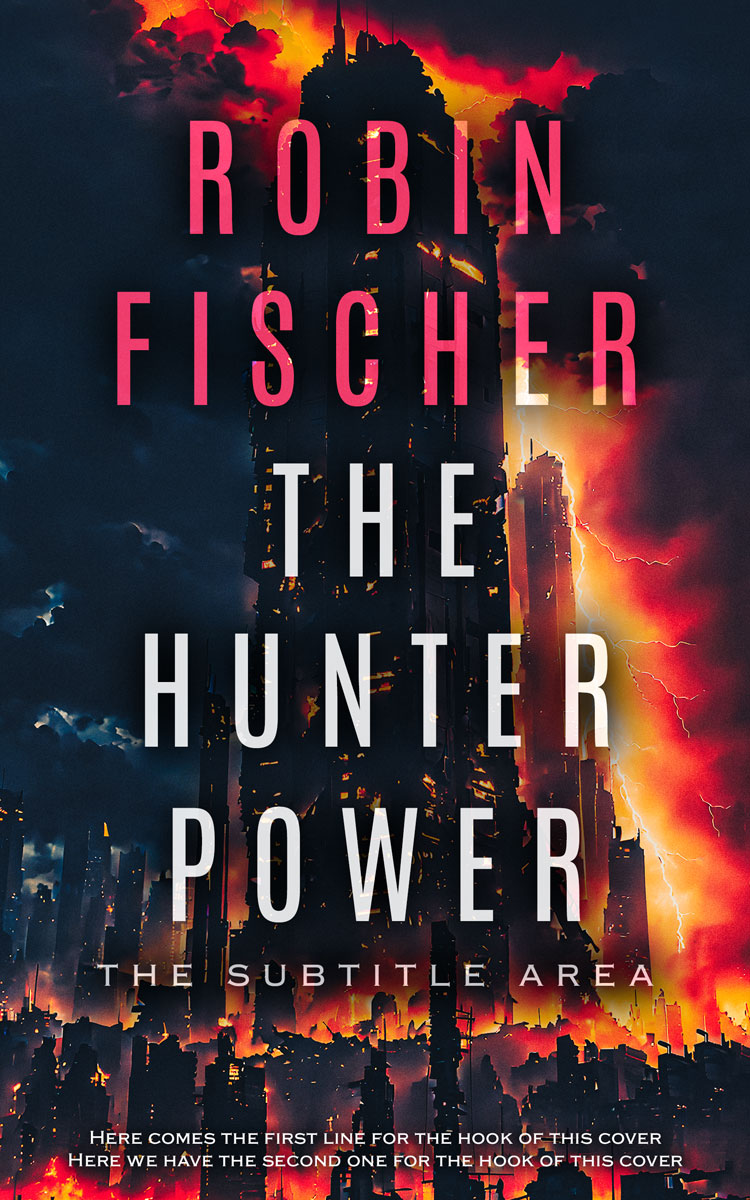 2D view of Premade Apocalyptica Book Cover - Japonica