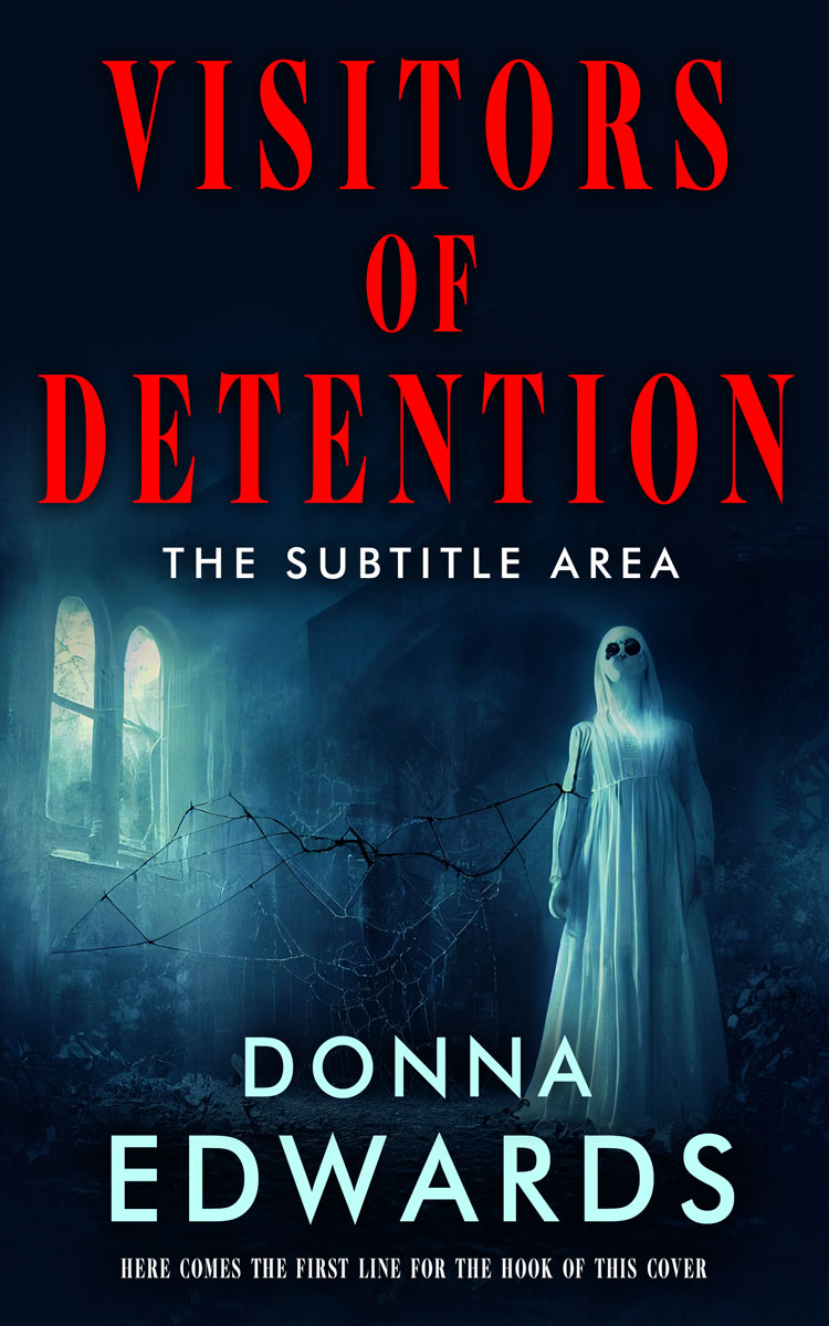 2D view of Black Pearl #14714 - Premade Horror Book Cover