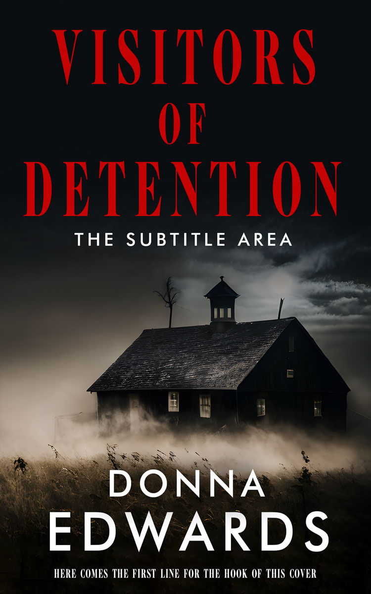 2D view of Santa Fe #14723 - Premade Horror Book Cover