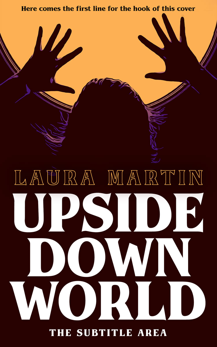 2D view of Rajah #14735 - Premade Horror Book Cover