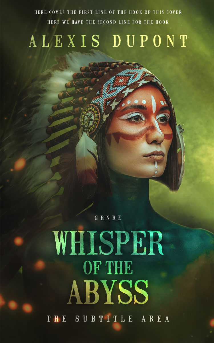 2D view of Rangitoto #14748 - Premade Fantasy Book Cover