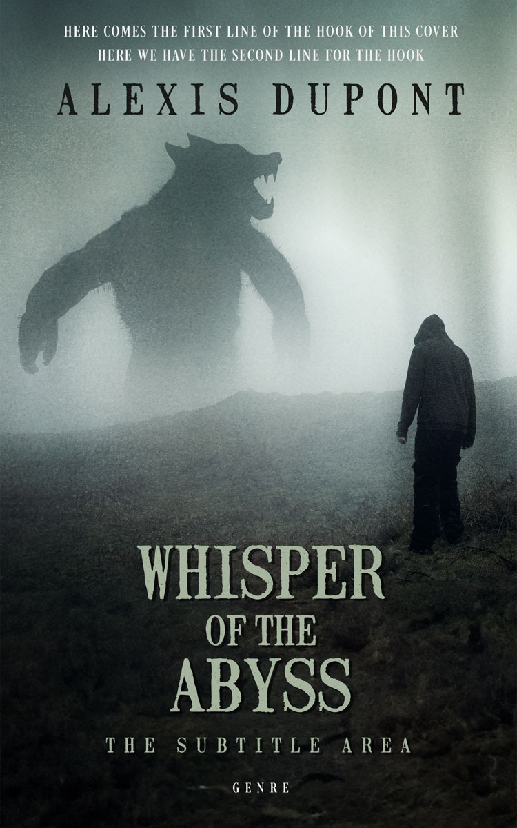 2D view of Outer Space #14753 - Premade Horror Book Cover