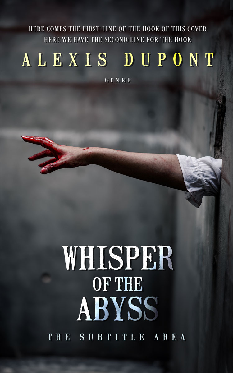 2D view of Tuna #14760 - Premade Horror Book Cover