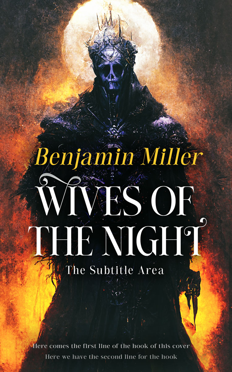 2D view of Di Serria #14780 - Premade Fantasy Book Cover