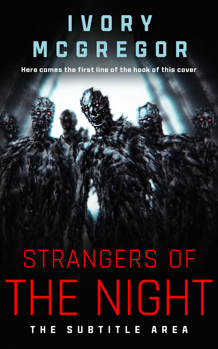 2D view of Woodsmoke #14801 - Premade Horror Book Cover