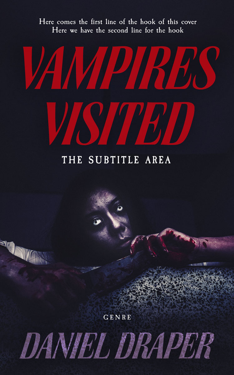 2D view of Steel Gray #14806 - Premade Horror Book Cover | BookCoverZone