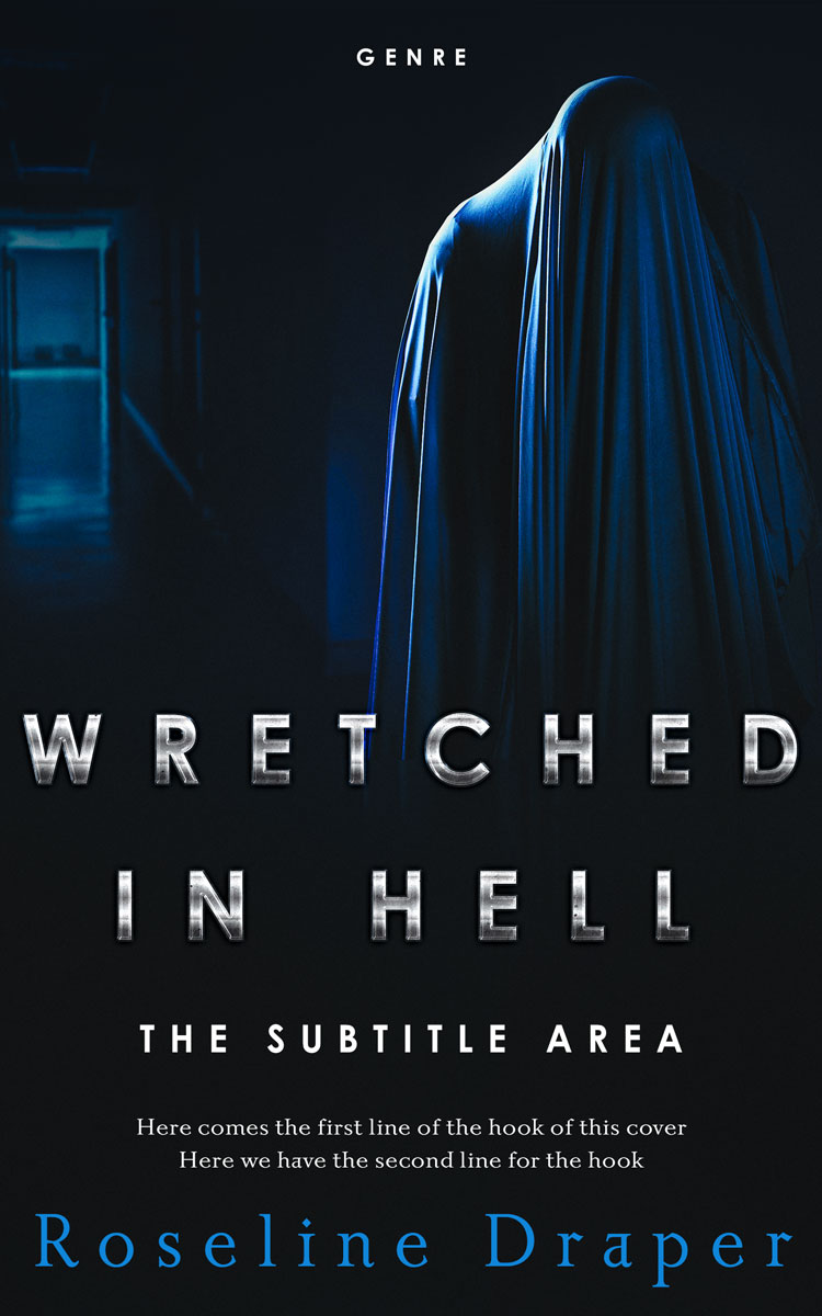 2D view of Bunker #14820 - Premade Horror Book Cover