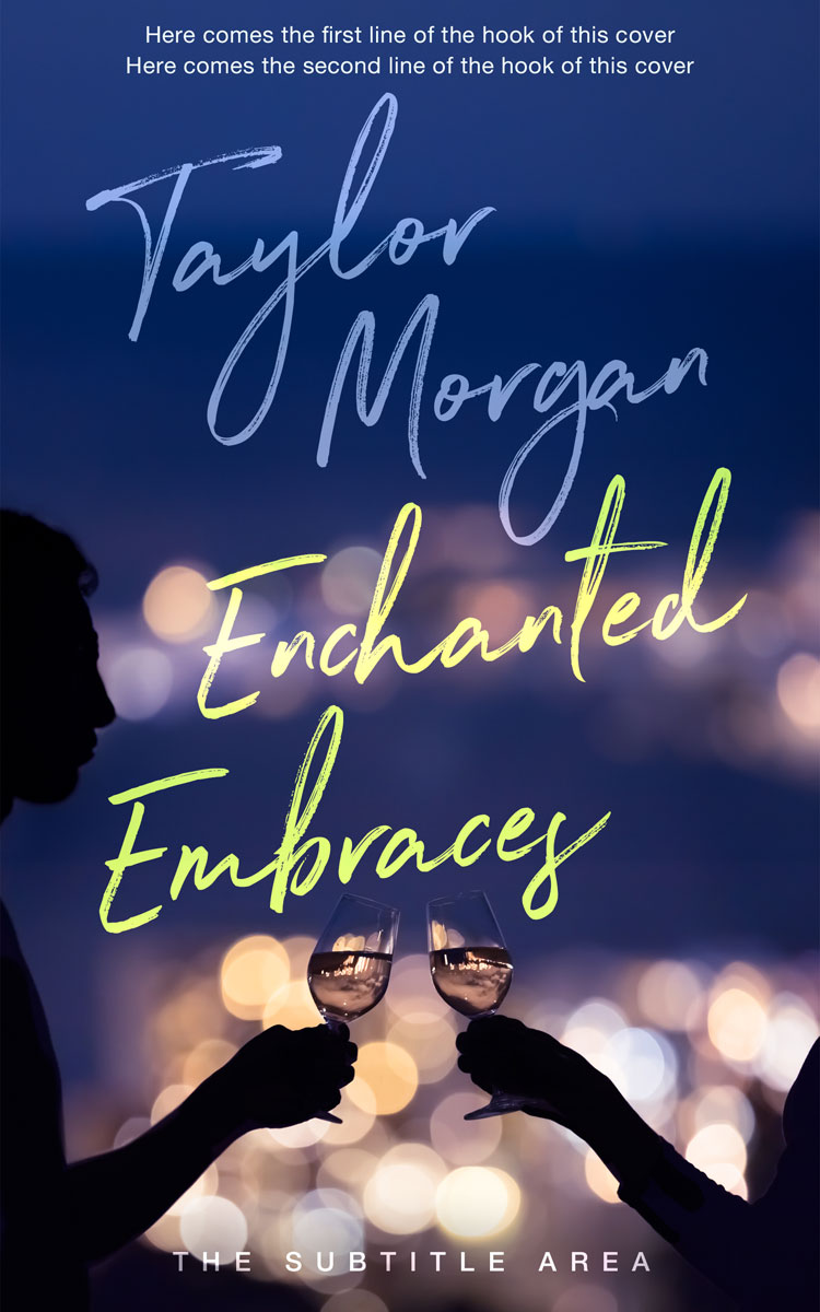 2D view of Cloud Burst #14856 - Premade Romance Book Cover