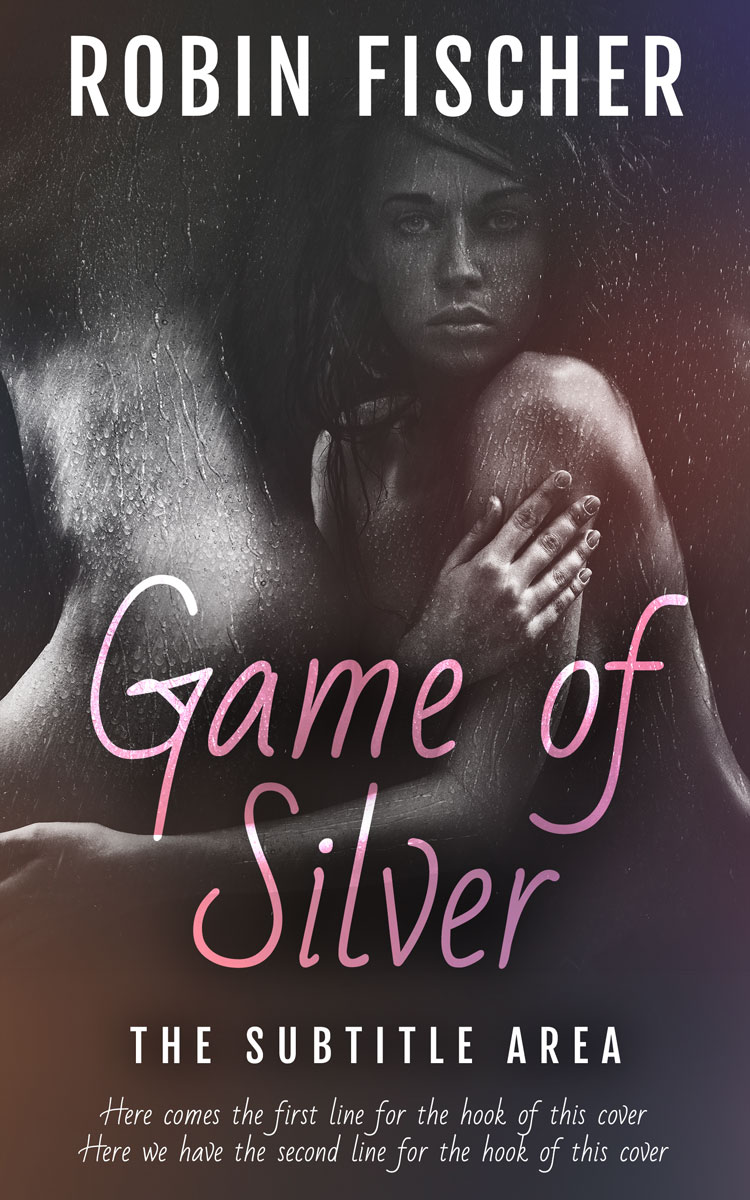 2D view of Thunder #14872 - Premade Erotica Book Cover