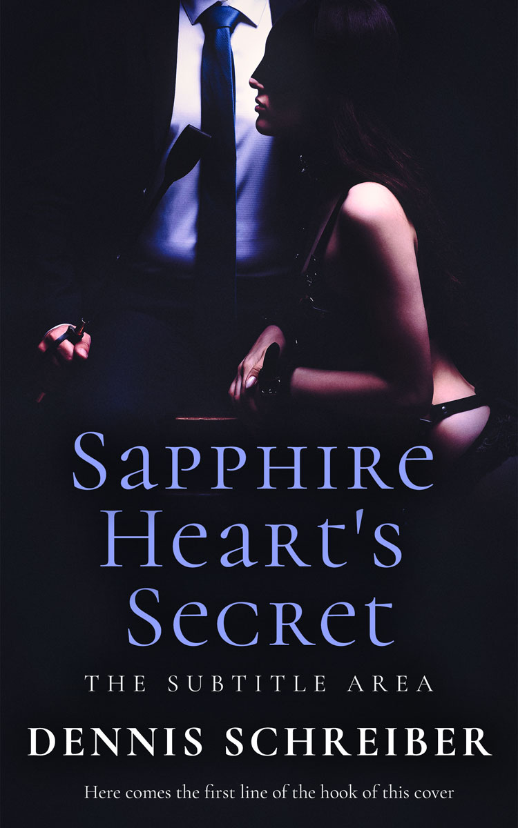 2D view of Premade Erotica Book Cover - Cinder