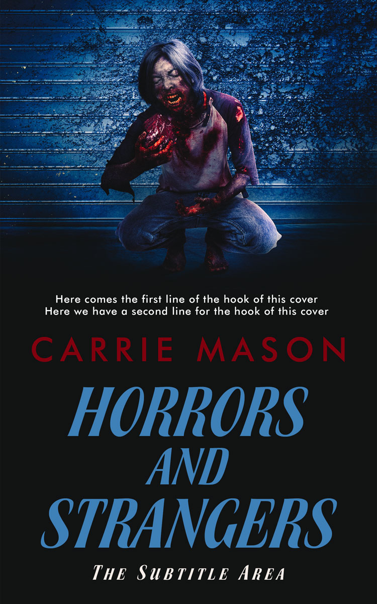 2D view of Mirage #14906 - Premade Horror Book Cover