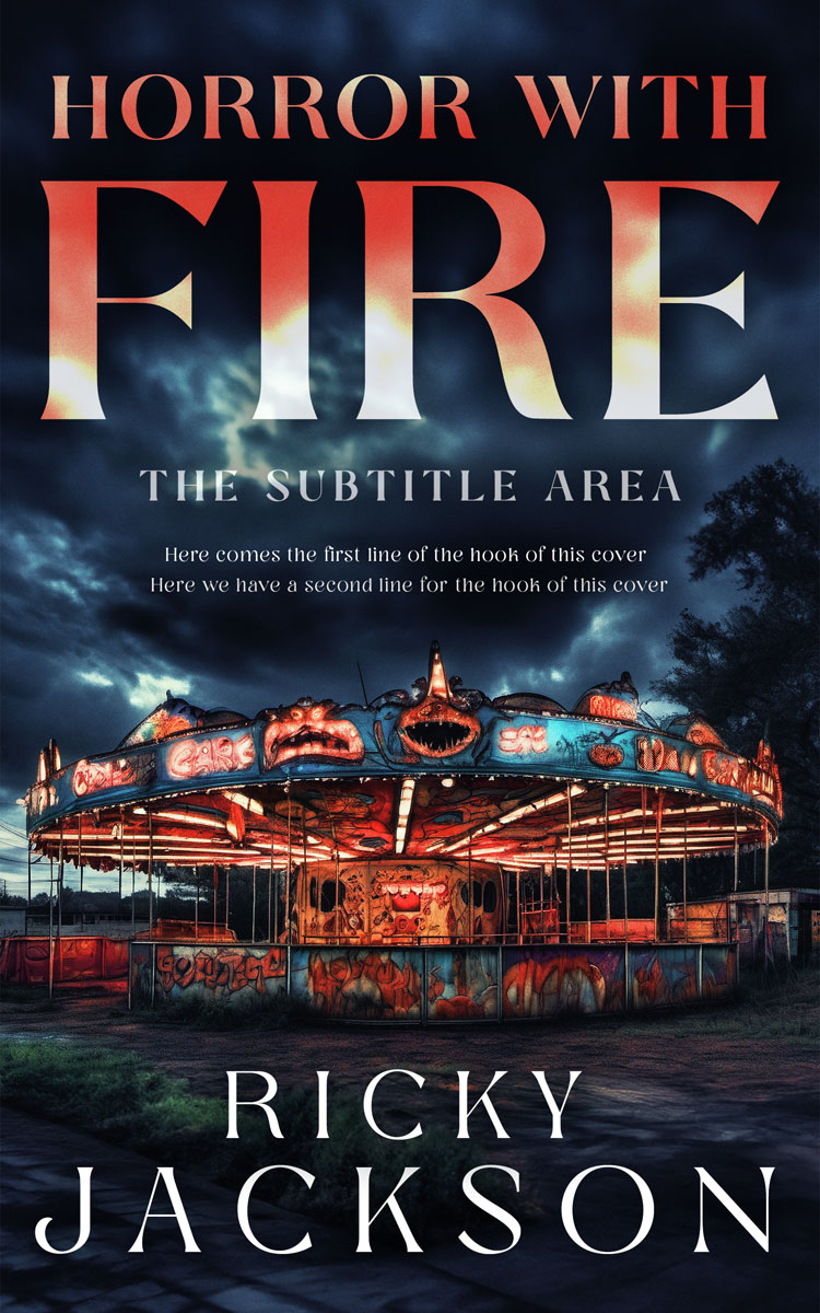 2D view of Mirage #14932 - Premade Teen & Young Adult Book Cover