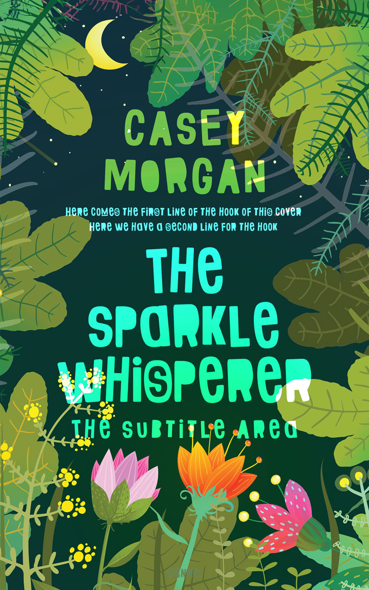 2D view of Everglade #14943 - Premade Nature Book Cover