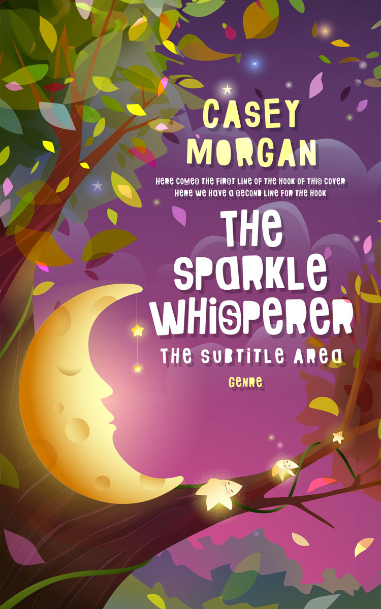 2D view of Premade Children's Book Cover - Ferra