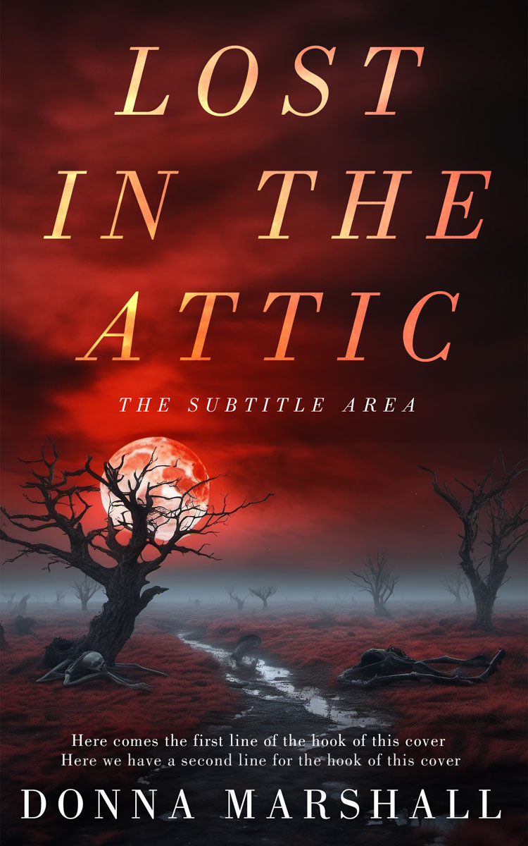 2D view of Jon #14952 - Premade Mystery & Thriller & Suspense Book Cover