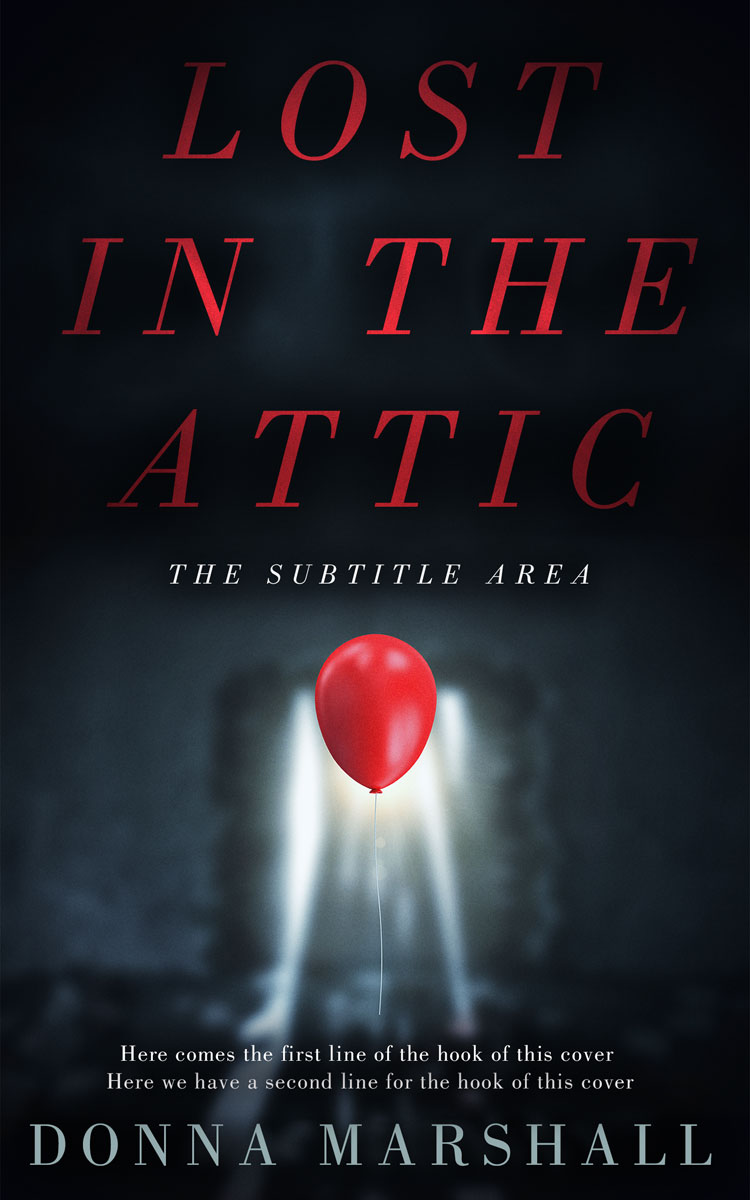 2D view of Premade Horror Book Cover - Bunker