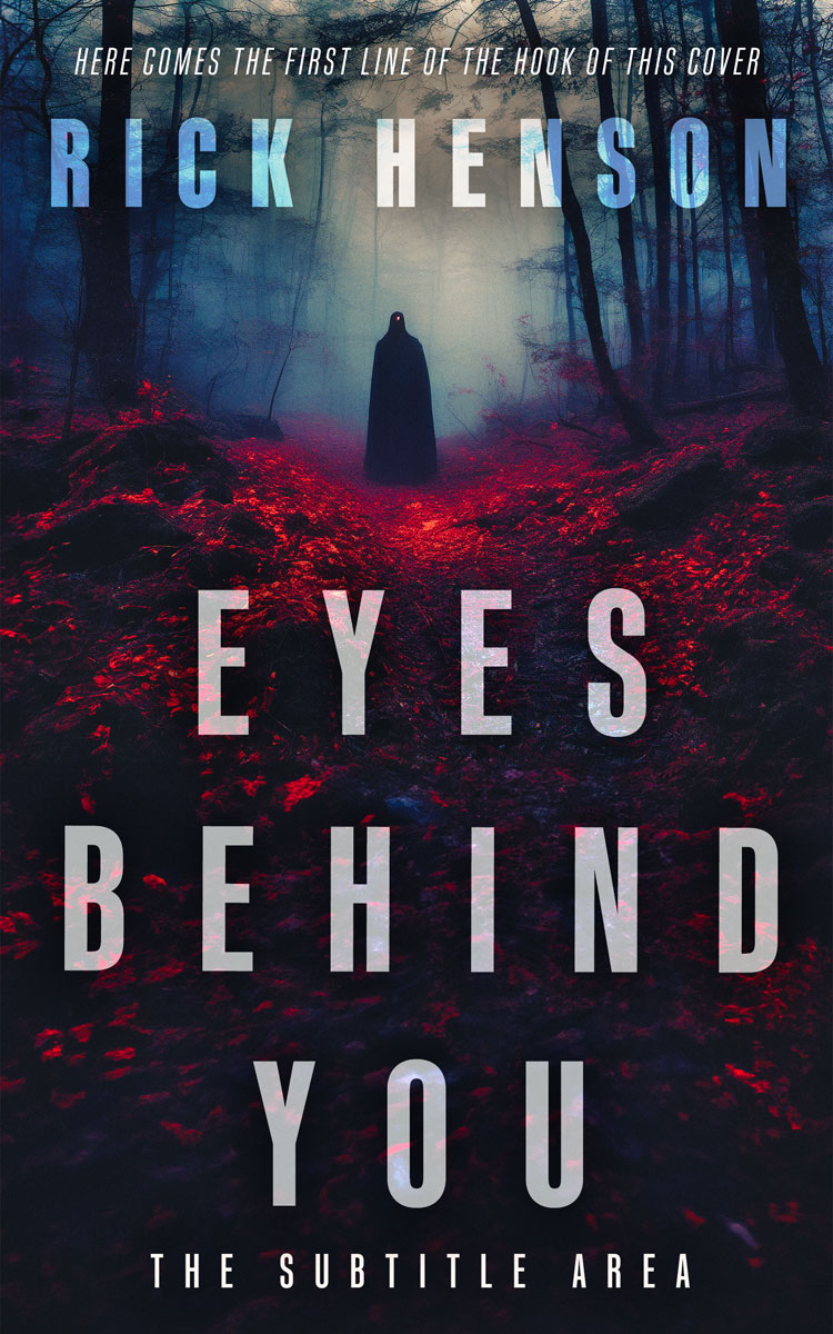 2D view of Steel Gray #14976 - Premade Mystery & Thriller & Suspense Book Cover