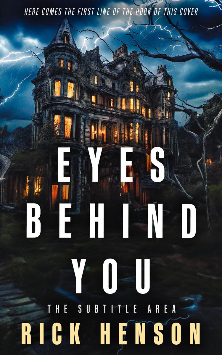 2D view of Shark #14978 - Premade Mystery & Thriller & Suspense Book Cover